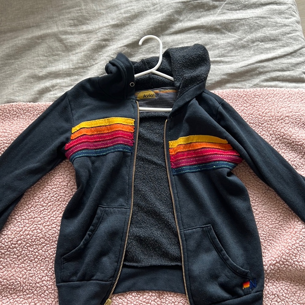 Aviator nation gray set size 8